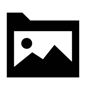 相册矢量图标照片