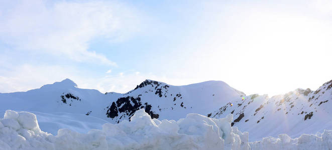 雪山顶