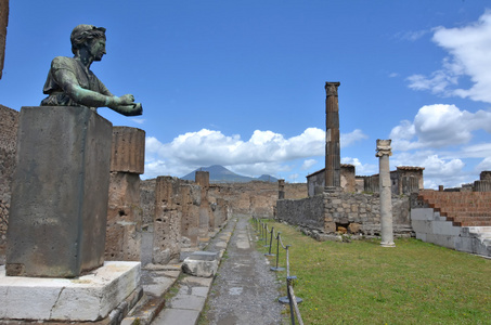 古罗马青铜雕像