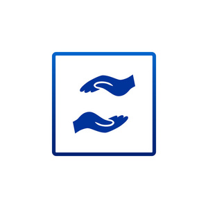 两个手图标图片