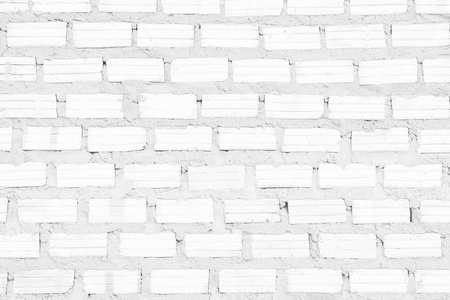 黑色和白色砖墙纹理背景