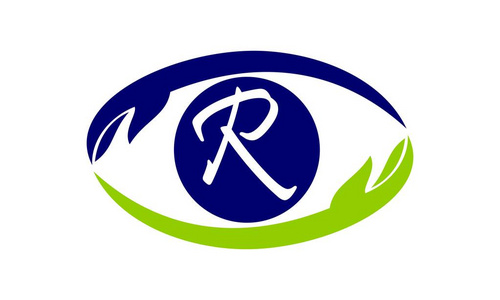 眼睛保健解决方案字母 R