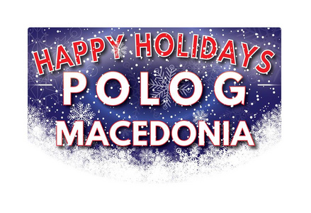 它是因為马其顿节日快乐贺卡
