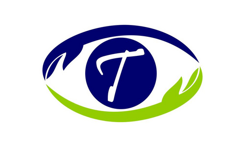 眼睛保健解决方案字母 T