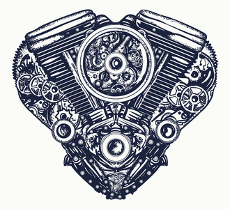 现代跑车的引擎公共汽车引擎角度从机器内部燃烧发动机新车发动机部件