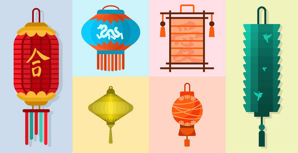 中国灯笼矢量纸 lightertraditional 节日庆祝亚洲节日或婚礼灯笼图形庆祝灯插图