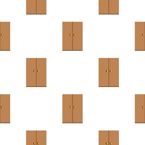 木制衣柜图案平图片
