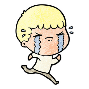 哭卡通人物图片