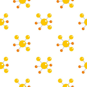 黄色分子模式平坦