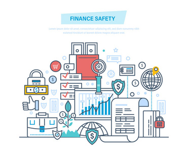 金融安全 安全 网上银行 数据保护 付款 安全存款