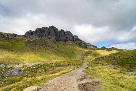 Storr 岛的老人