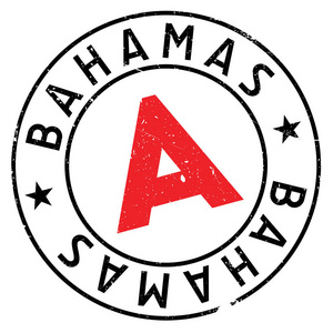 巴哈马群岛邮票橡胶 grunge