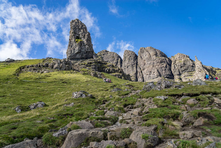 Storr 岛的老人