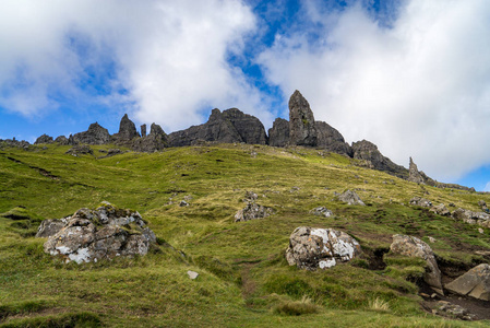 Storr 岛的老人