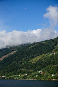 挪威的 Eidfjord 地区