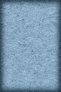 蓝色的纸揉皱的旧循环 Vignette Grunge 纹理