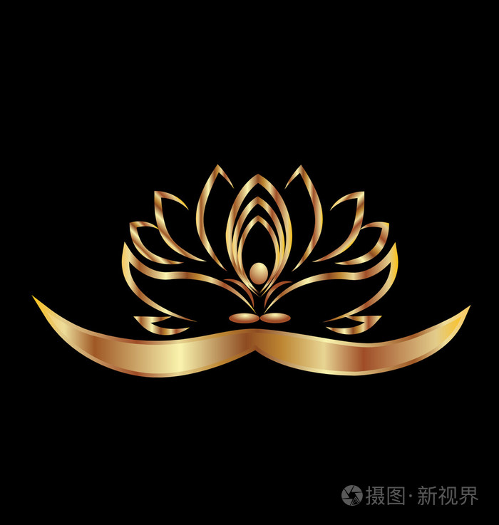 佛教logo 莲花图片