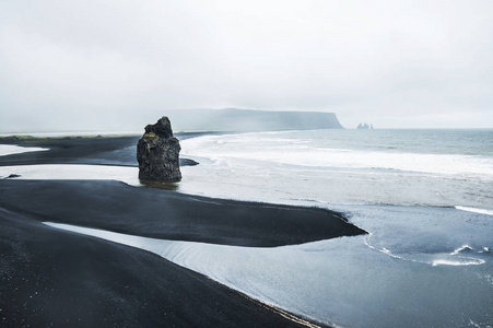 reynisfjara 海滩冰岛