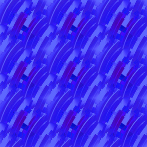 抽象几何无缝背景。规则复杂条纹图案深蓝色和紫色对角