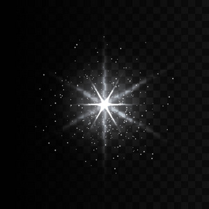 太阳星芒素材图片