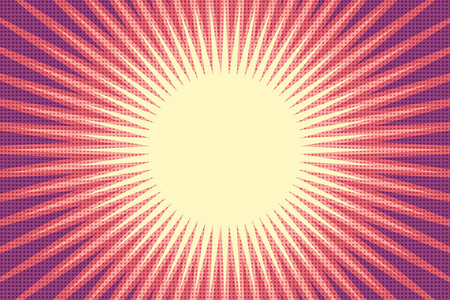 红太阳流行艺术背景照片