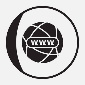 万维网图标www 标志图标.万维网全球符号照片