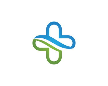 健康医疗 logo 模板矢量插图设计照片