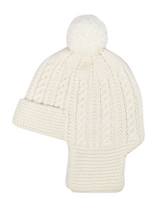 冬天的衣服。手套.一顶帽子。时尚饰品。热.免受寒冷的保护。孤立