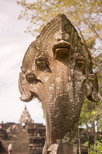 侬的高棉庙遗址, 位于泰国东北部的武里公羊省的历史公园。泰国, 布里兰, 2017年11月