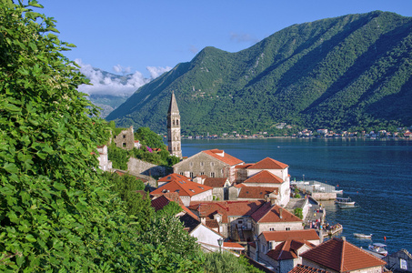 Perast 村庄，黑山