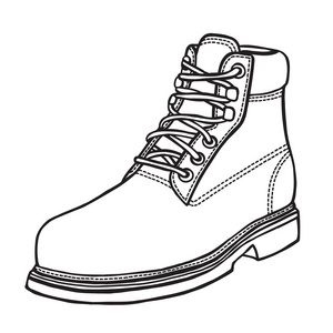 手绘单鞋图片