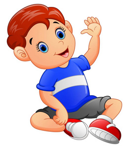 可爱的猴子卡通挥手卡通绿色鹦鹉在挥手圣诞老人挥手可爱的鹈鹕卡通