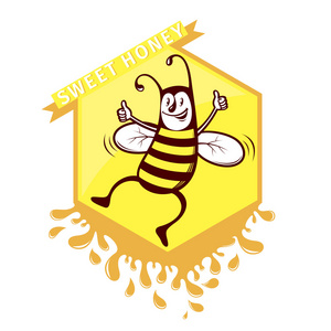 蜜蜂蜂蜜会徽