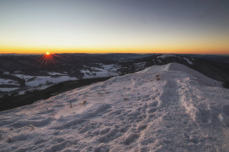 Bieszczady 山脉波兰喀尔巴阡山