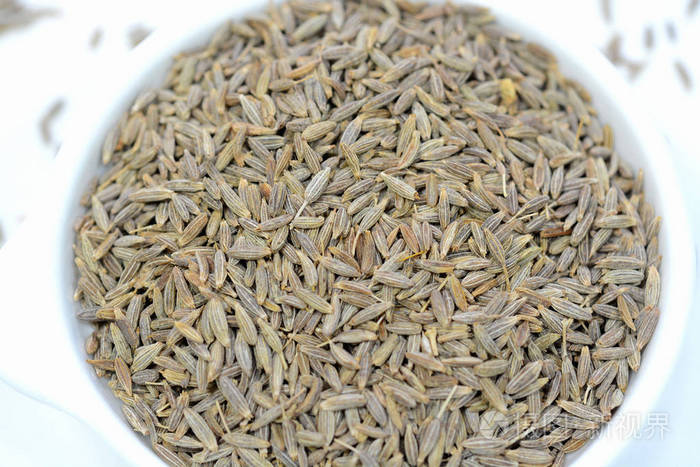 小茴香种子特写
