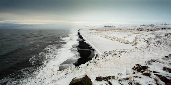北极冬季景观