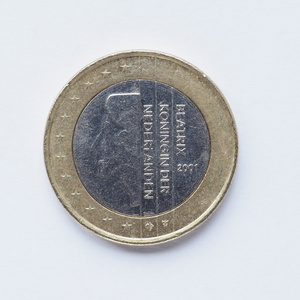 荷兰 1 欧元硬币