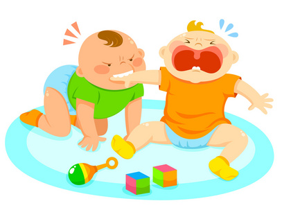 咬人的宝贝照片