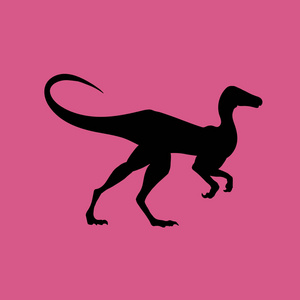 dinosaurus 图标图孤立的矢量标志符号