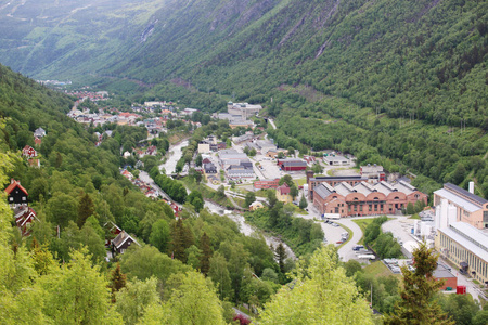 开始 Rjukan，挪威这些景色