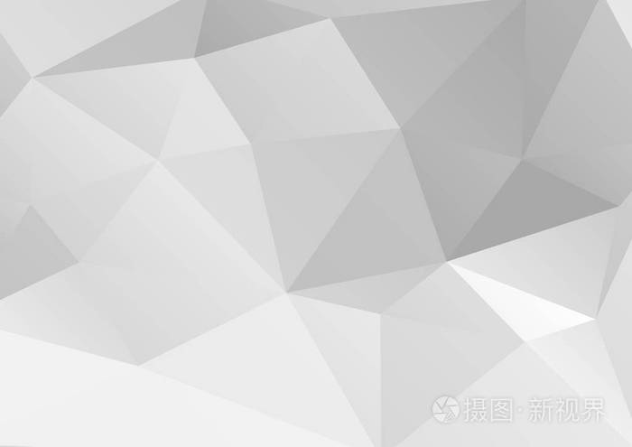 抽象低聚几何背景.多边形晶体效应矢量.未来的纹理