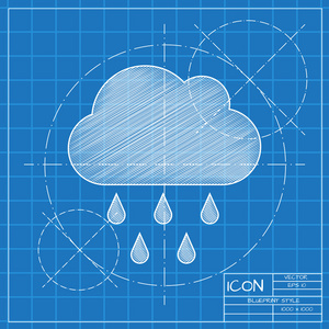 云雨图标