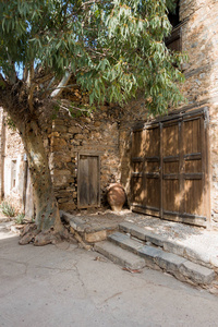 前麻风病人殖民地的废墟, Spinalonga 岛, 克里特岛, 希腊