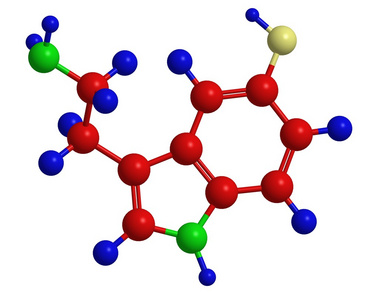5羟色胺的分子结构