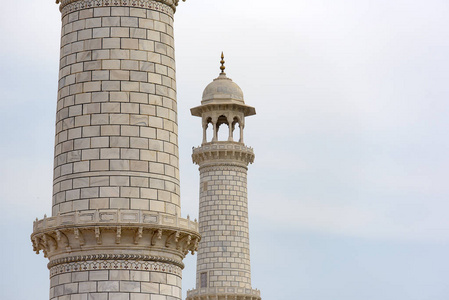 印度阿格拉泰姬陵清真寺的一部分