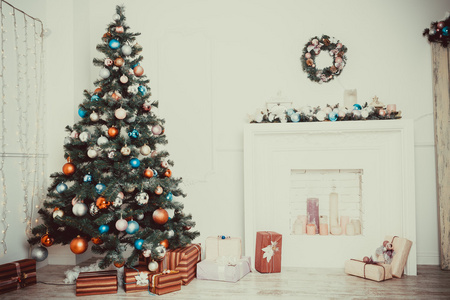 客厅的圣诞树