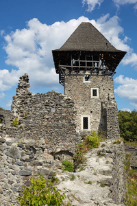 废墟中 Nevitsky 城堡。