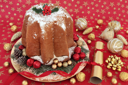 意大利 Pandoro 圣诞蛋糕