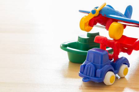 运输基础设施概念与玩具