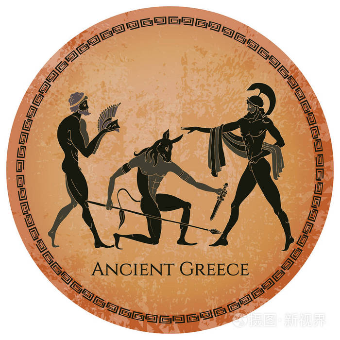 古希腊的场景.古代希腊古典风格